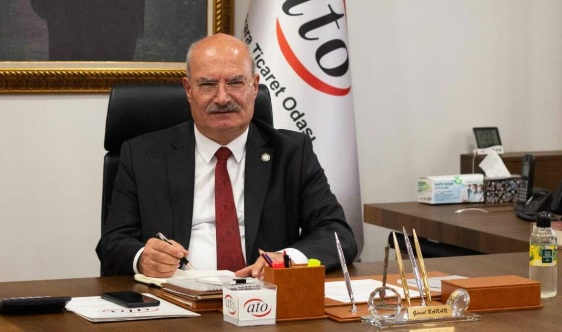 Ankara Ticaret Odası (ATO) Başkanı Gürsel Baran, Suriye'nin yeniden inşa