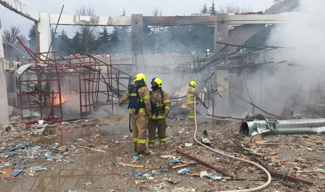 Balıkesir’in Karesi ilçesindeki mühimmat fabrikasında meydana gelen ve 11 çalışanın