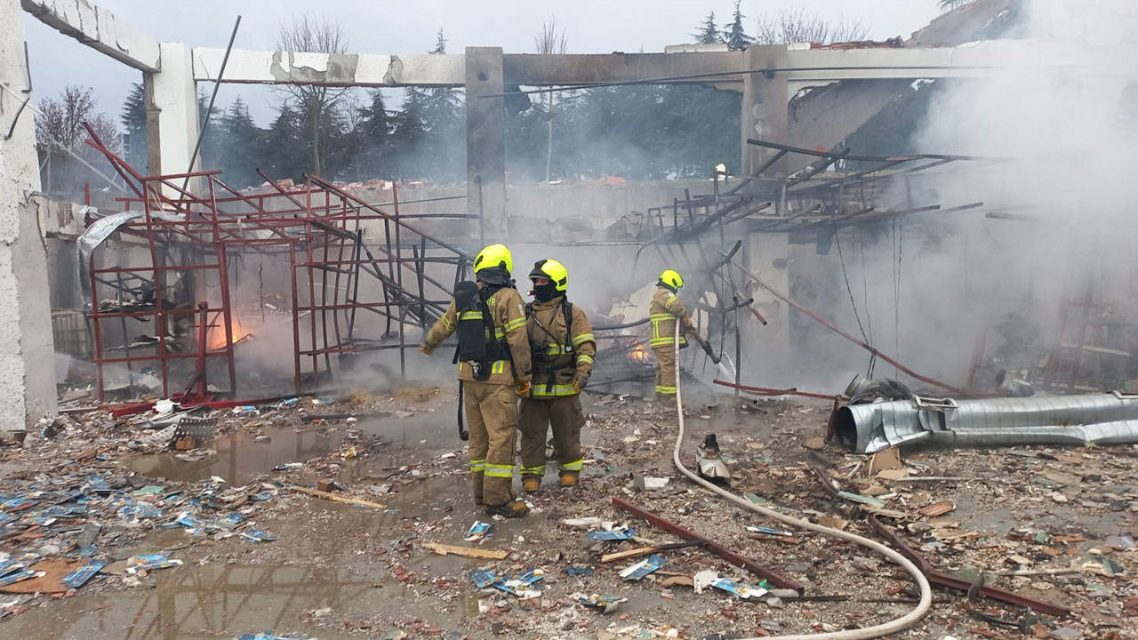 Balıkesir’in Karesi ilçesindeki mühimmat fabrikasında meydana gelen ve 11 çalışanın