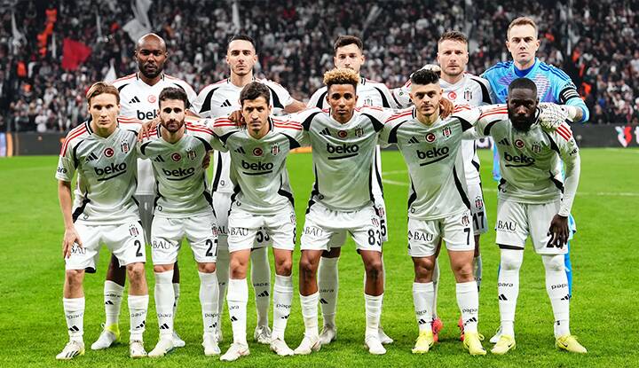 Süper Lig’de Fenerbahçe’yi mağlup ederek moral bulan Beşiktaş, Avrupa sahnesine