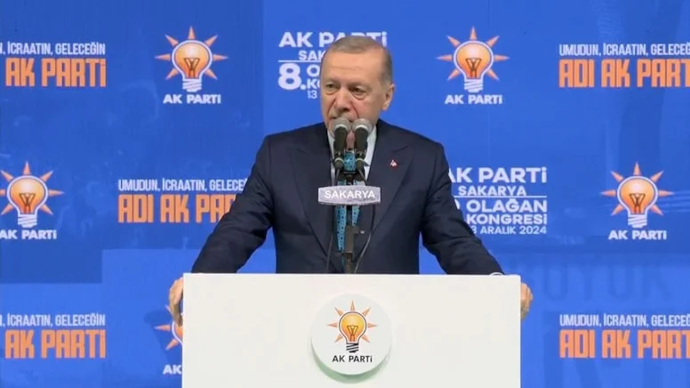 Cumhurbaşkanı ve AKP Genel Başkanı Recep Tayyip Erdoğan, Sakarya’da partisinin