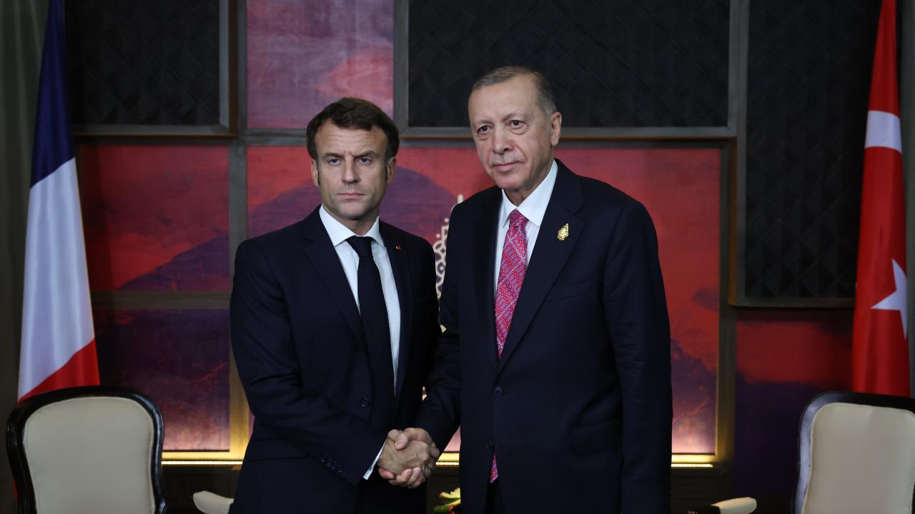 Cumhurbaşkanı Recep Tayyip Erdoğan, Fransa Cumhurbaşkanı Emmanuel Macron ile telefon