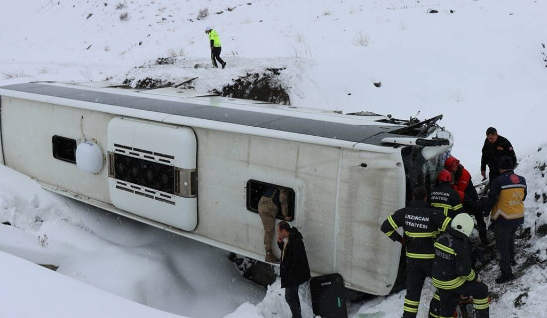 Erzincan'da 28 Aralık'ta meydana gelen otobüs kazasında, sürücü Ali Gülmüş'ün,