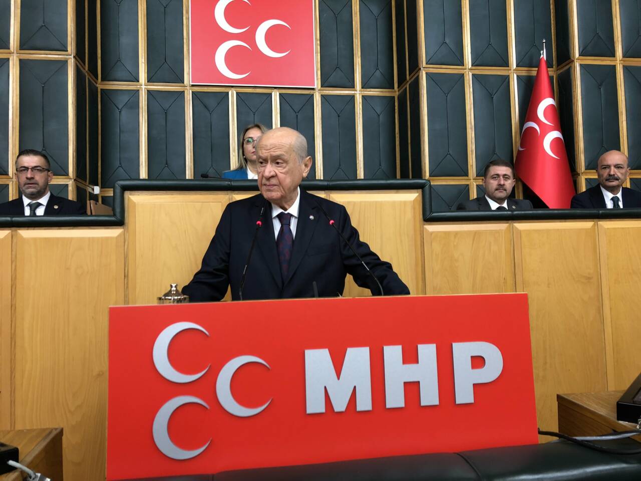 Milliyetçi Hareket Partisi (MHP) Genel Başkanı Devlet Bahçeli, partisinin grup