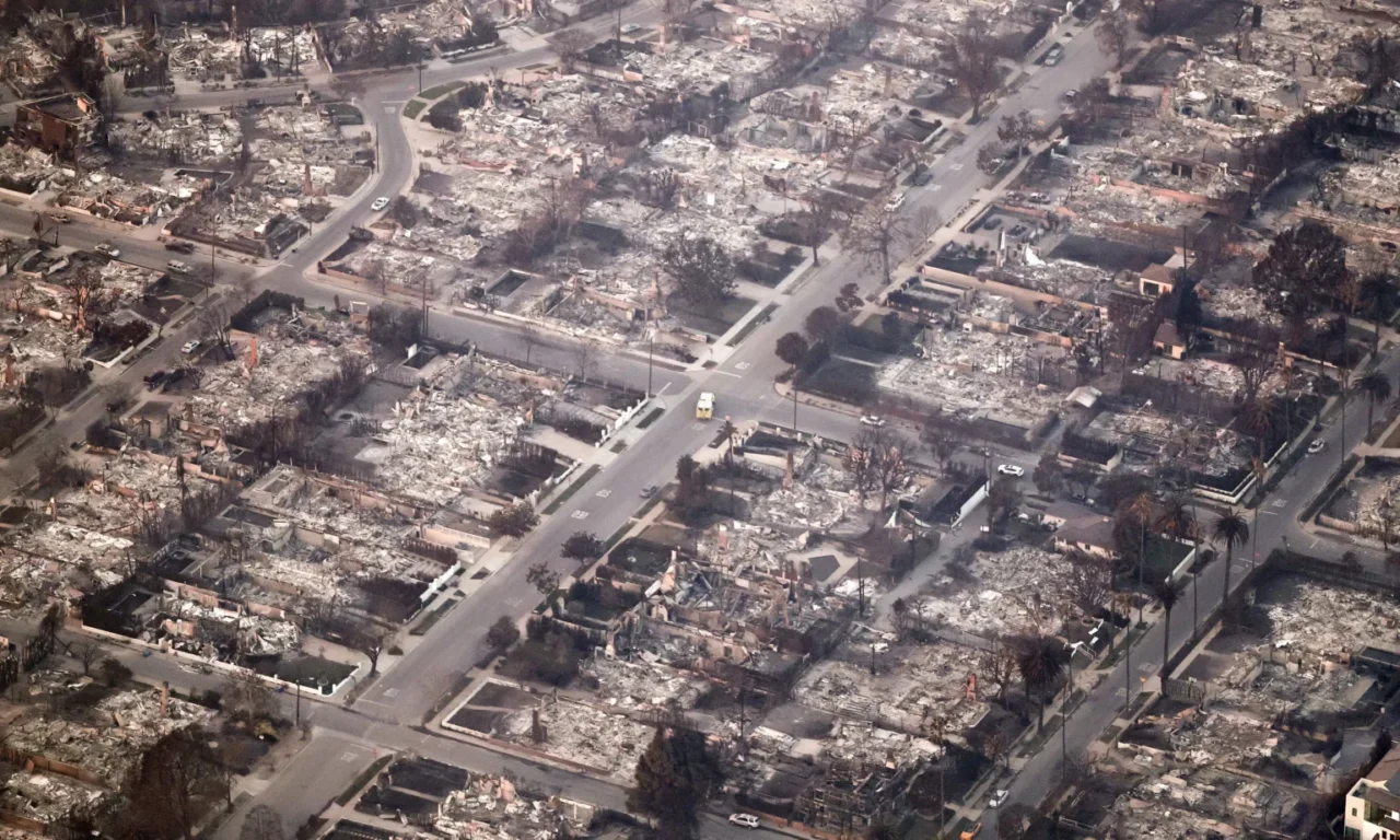 ABD’nin California eyaletinin Los Angeles kentinde, 7 Ocak’ta başlayan ve