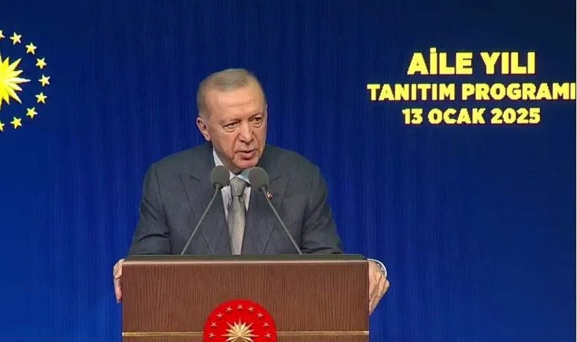 Cumhurbaşkanı Recep Tayyip Erdoğan, 2025 Aile Yılı kapsamında nüfus artışını