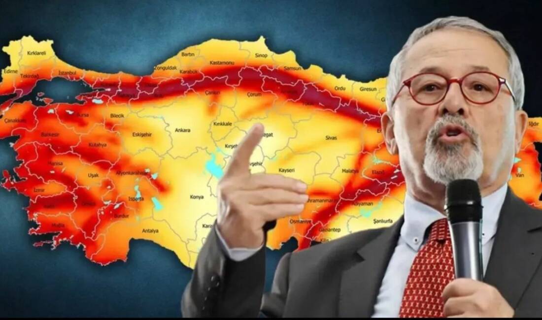 Prof. Dr. Naci Görür, Kahramanmaraş'ın Elbistan ilçesinde dün gerçekleşen 4