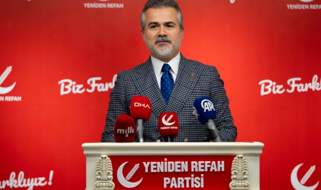 Yeniden Refah Partisi (YRP) Genel Başkan Yardımcısı Kılıç, partisinin Merkez