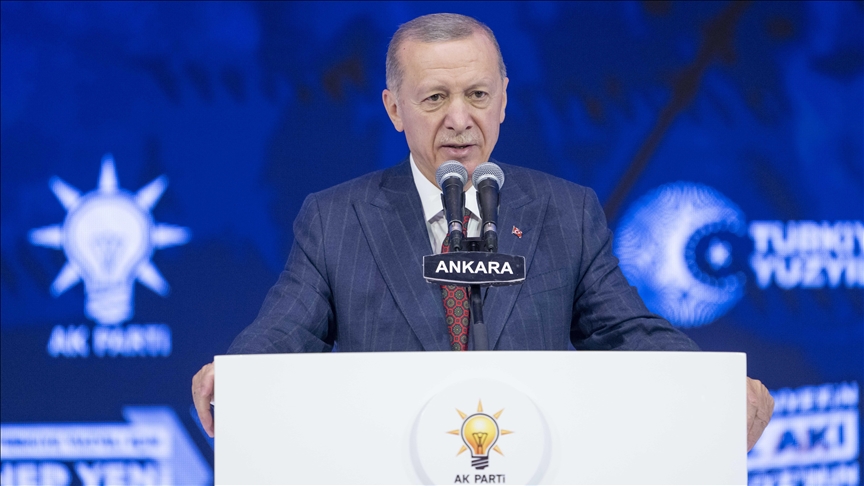 Cumhurbaşkanı Recep Tayyip Erdoğan, AKP Ankara 8. Olağan İl Kongresi’nde