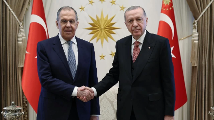 Cumhurbaşkanı Recep Tayyip Erdoğan, Rusya Dışişleri Bakanı Sergey Lavrov’u Cumhurbaşkanlığı