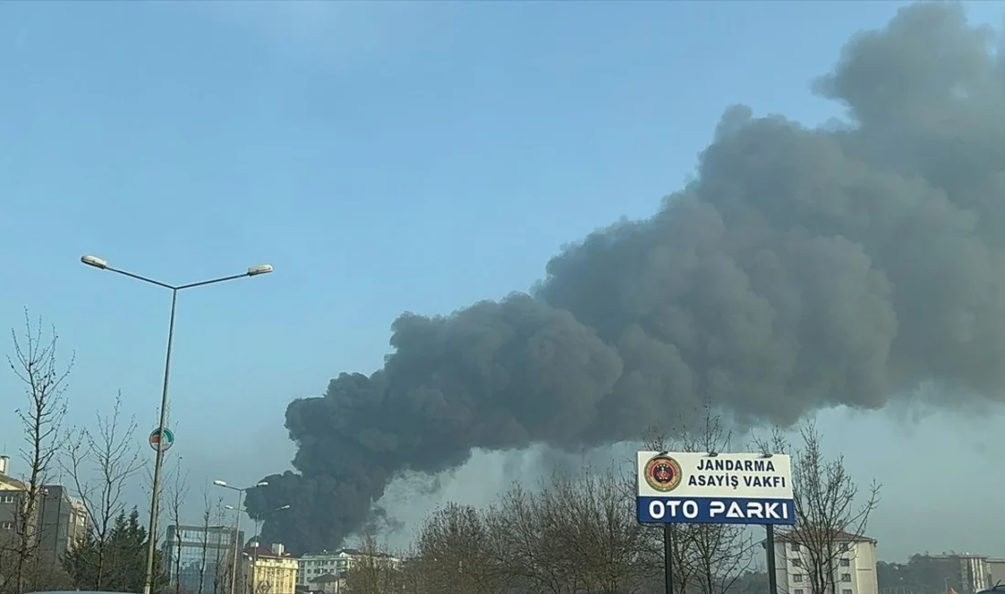 İstanbul’un Çekmeköy ilçesinde, sabah saatlerinde Alemdağ Mahallesi'nde bulunan bir lastik