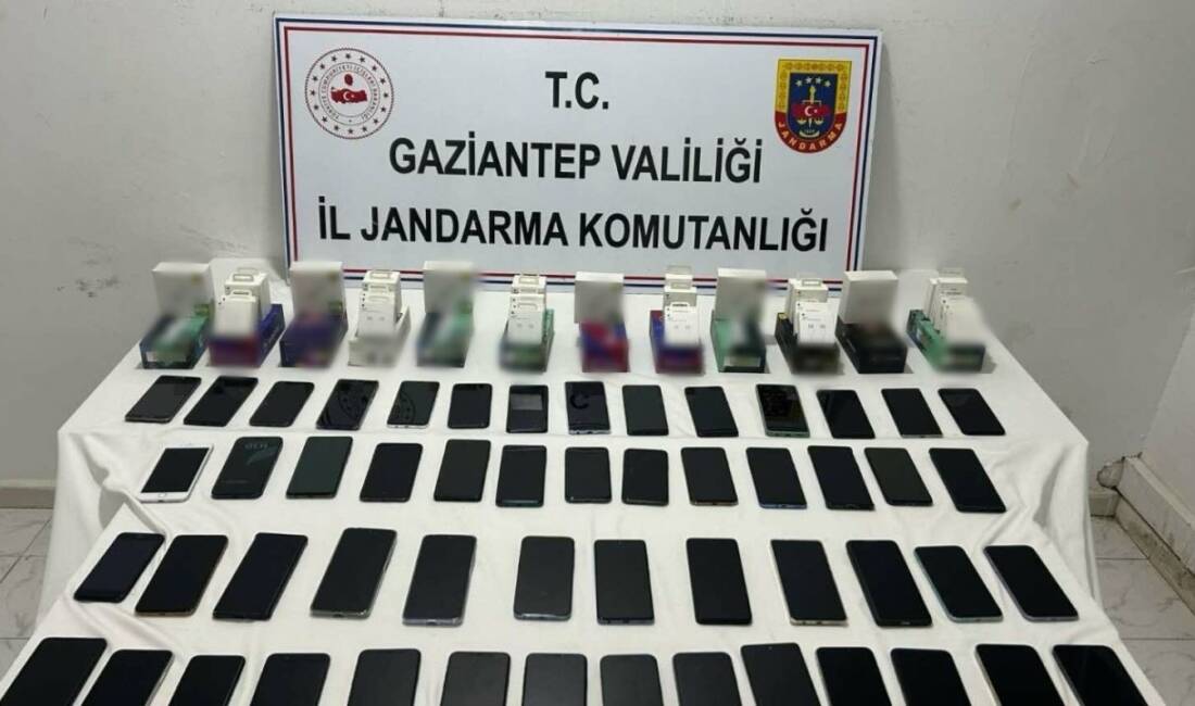 Gaziantep’te gerçekleştirilen operasyonda piyasa değeri 2 milyon 700 bin TL