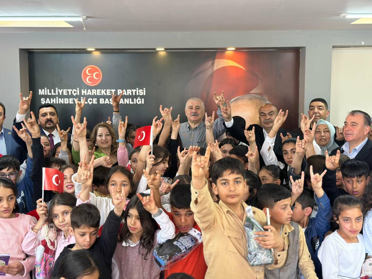 Milliyetçi Hareket Partisi (MHP) Şahinbey İlçe Başkanlığı tarafından düzenlenen 23