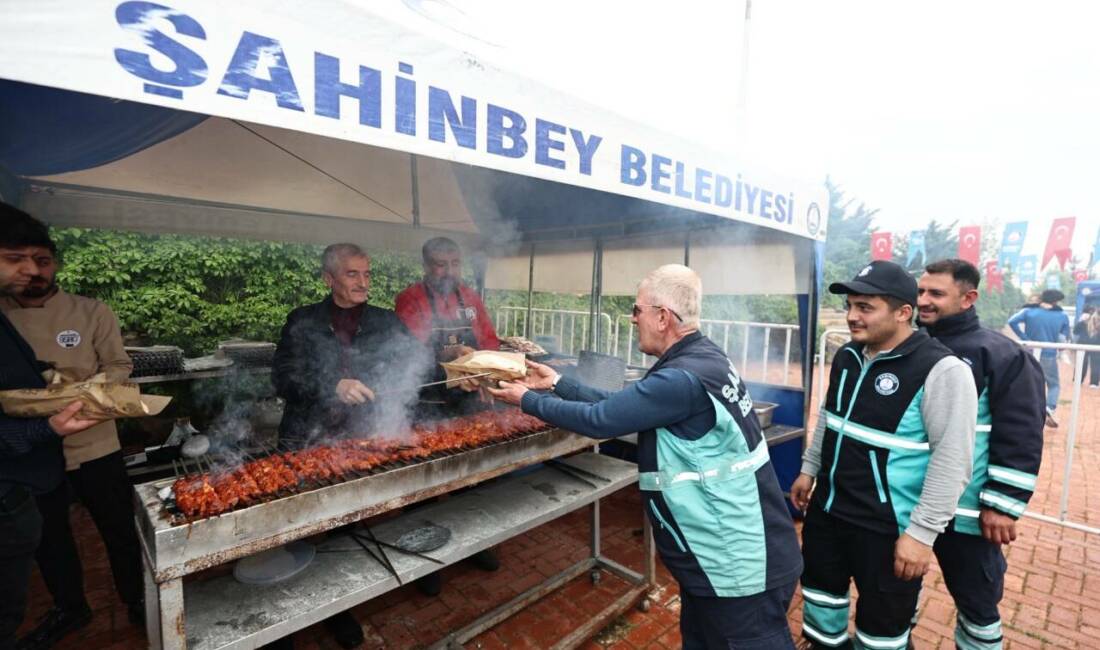 Şahinbey Belediyesi, 1 Mayıs Emek ve Dayanışma Günü’nü Şahinbey Parkı’nda