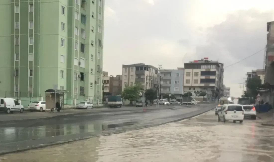 Gaziantep’te dün gece etkili olan sağanak yağışın ardından başlayan dolu,
