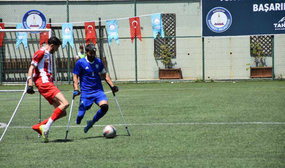 Şahinbey Belediye Spor Kulübü Ampute Futbol Takımı, kendi sahasında TSK