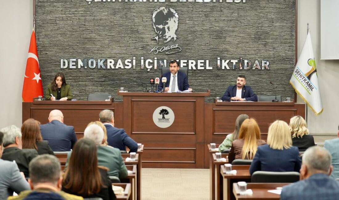 Şehitkamil Belediyesi’nin Mayıs ayı Meclis Toplantısı’nın 1. Birleşimi, Belediye Başkan