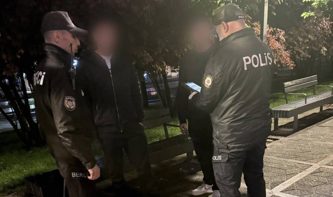 Gaziantep Emniyet Müdürlüğü ekipleri, kent genelinde park ve açık alanlarda