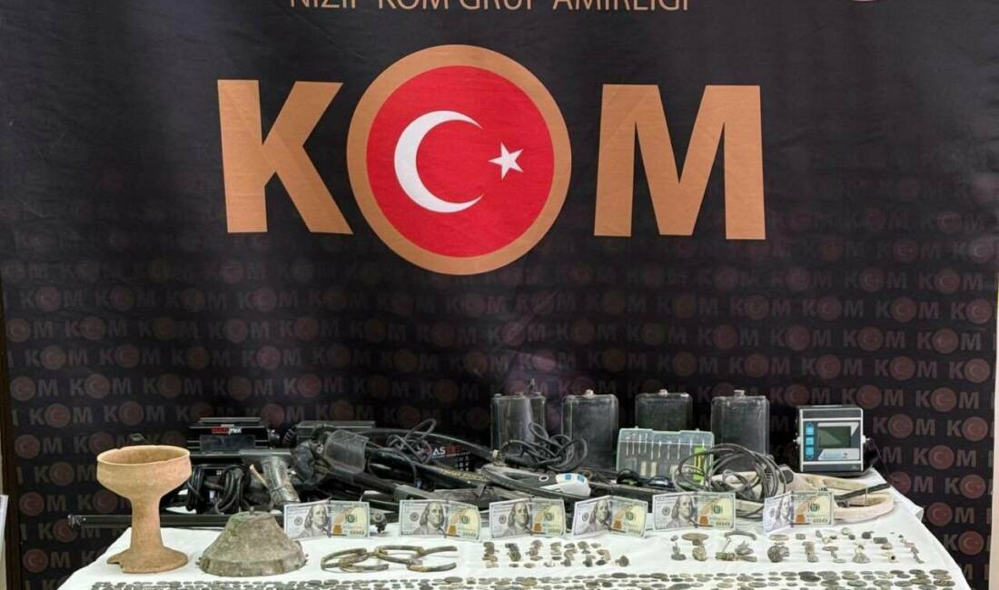 Gaziantep Emniyet Müdürlüğü’ne bağlı Nizip KOM Büro Amirliği ekipleri, bugün