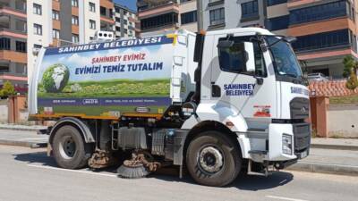 Şahinbey Belediyesi Temizlik İşleri Müdürlüğü, ilçede mahalle mahalle yürüttüğü genel