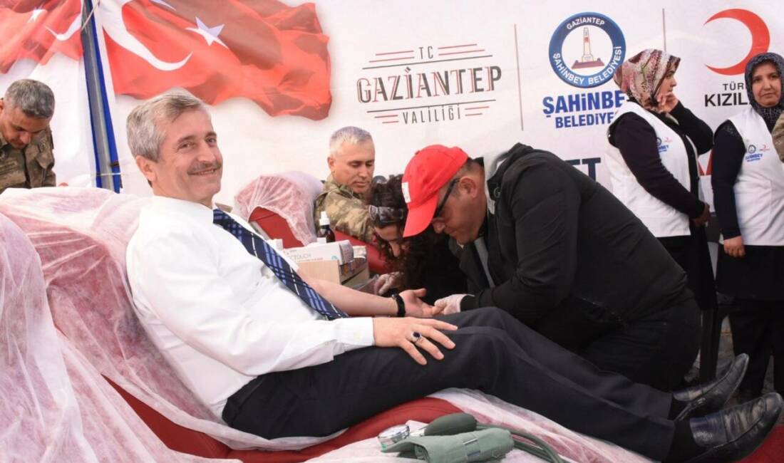 Şahinbey Belediye Başkanı Mehmet Tahmazoğlu, her yıl geleneksel hale gelen