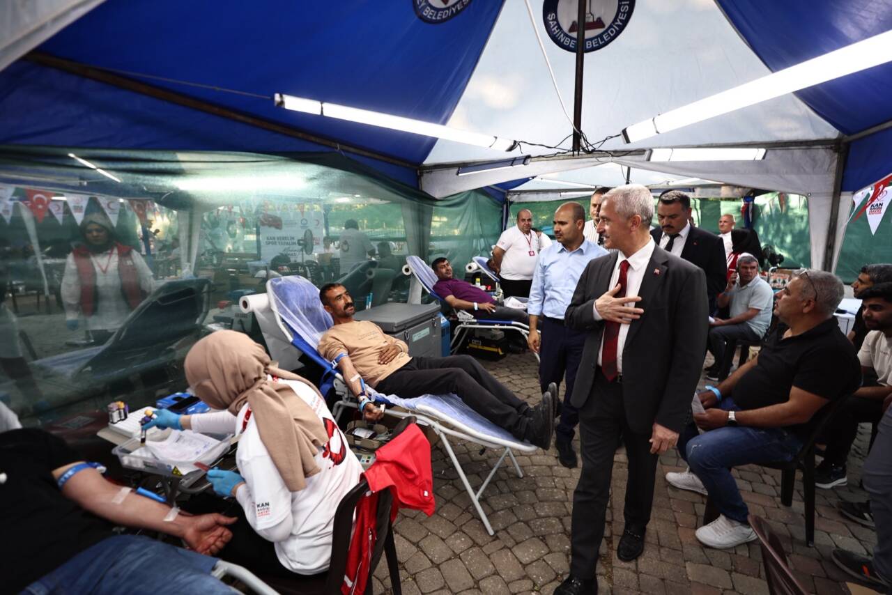 Şahinbey Belediyesi’nin geleneksel hale getirdiği ve bu yıl “Kan Verelim,