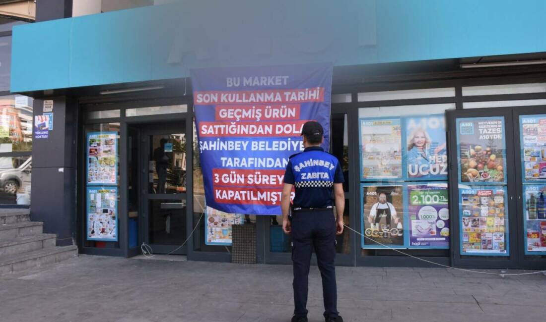 Gaziantep’in Şahinbey ilçesinde zabıta ekipleri tarafından gerçekleştirilen denetimlerde, tarihi geçmiş