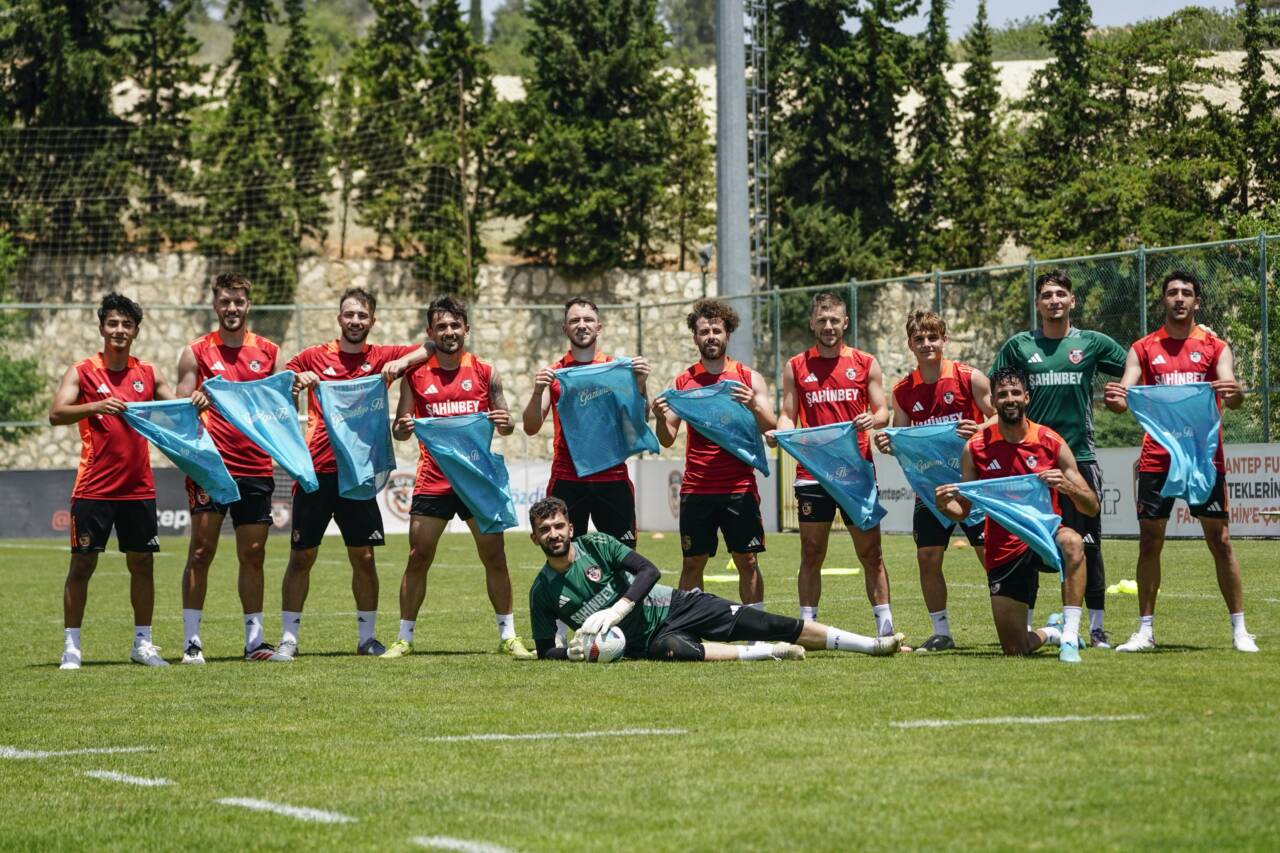 Süper Lig’de sezonun son haftasına girilirken, Gaziantep FK antrenmanlarda yüksek