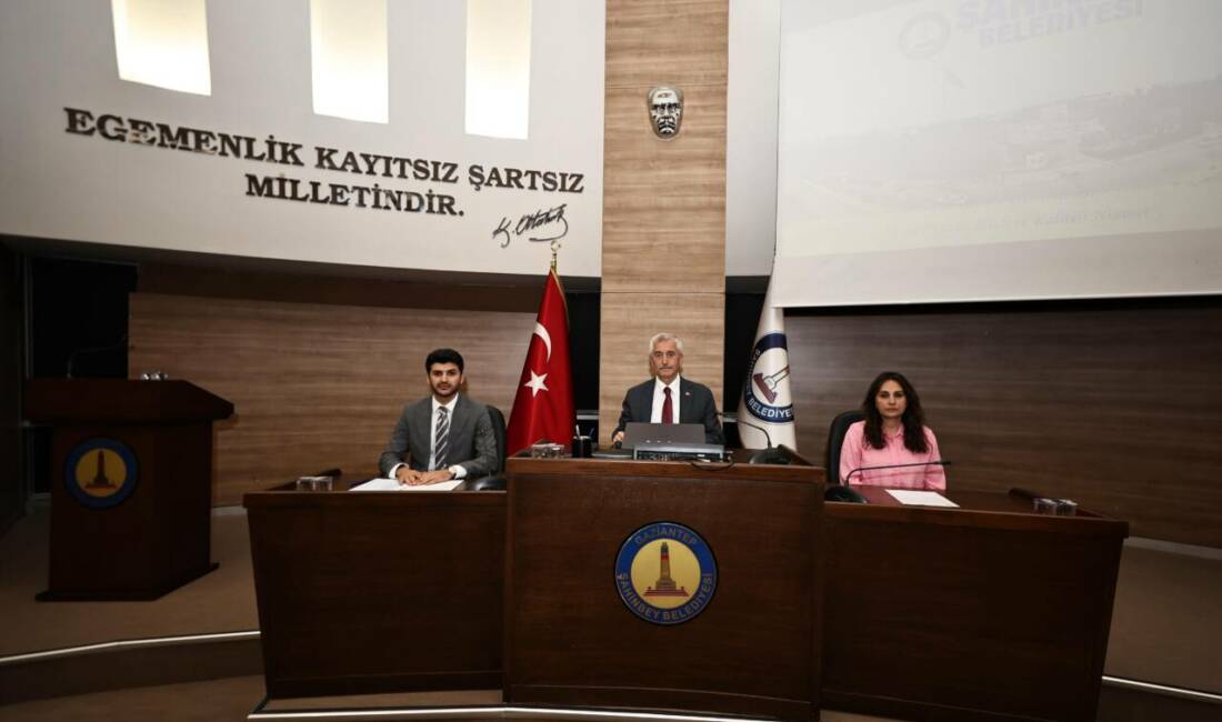 Şahinbey Belediyesi Haziran ayı olağan meclis toplantısının 1. oturumu, Şahinbey