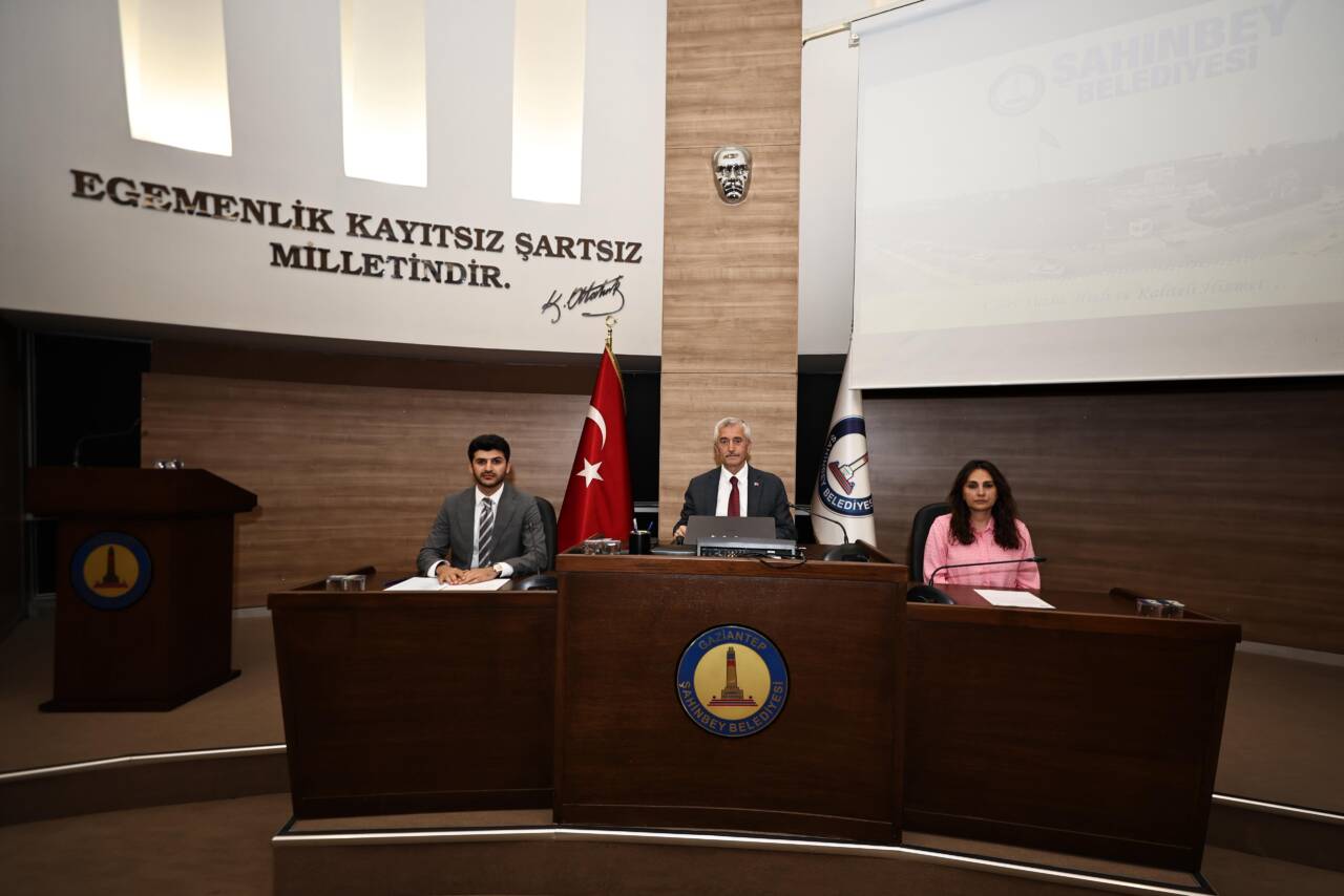 Şahinbey Belediyesi Haziran ayı olağan meclis toplantısının 1. oturumu, Şahinbey