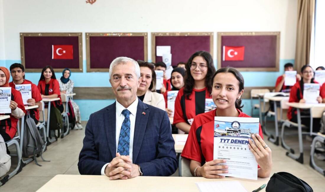 Gaziantep’in Şahinbey ilçesinde, öğrencilerin sınavlara hazırlık sürecine destek olmak amacıyla