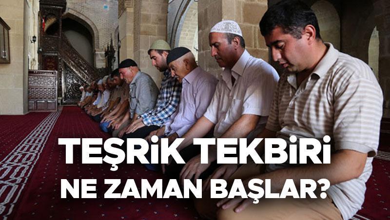 Kurban Bayramı’na sayılı günler kala “Teşrik Tekbiri ne zaman başlar