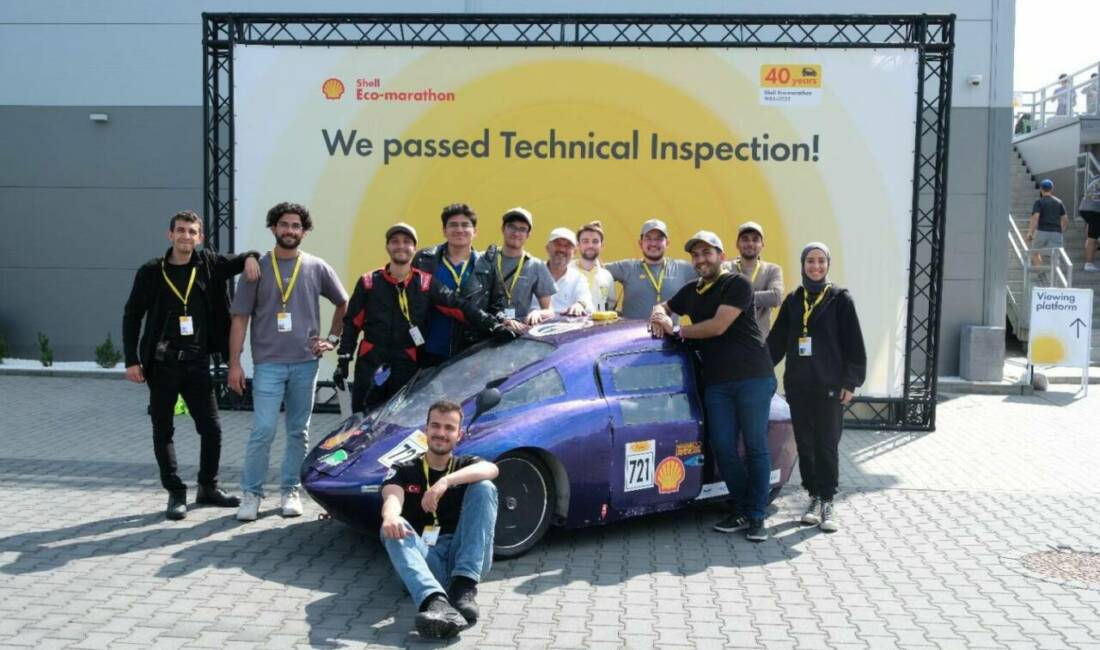 Polonya’da bu yıl 40’ıncısı düzenlenen Shell Eco-marathon yarışmasına katılan Gaziantep
