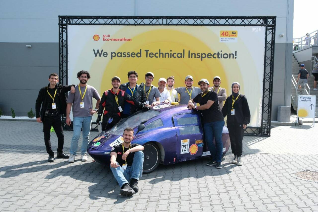 Polonya’da bu yıl 40’ıncısı düzenlenen Shell Eco-marathon yarışmasına katılan Gaziantep