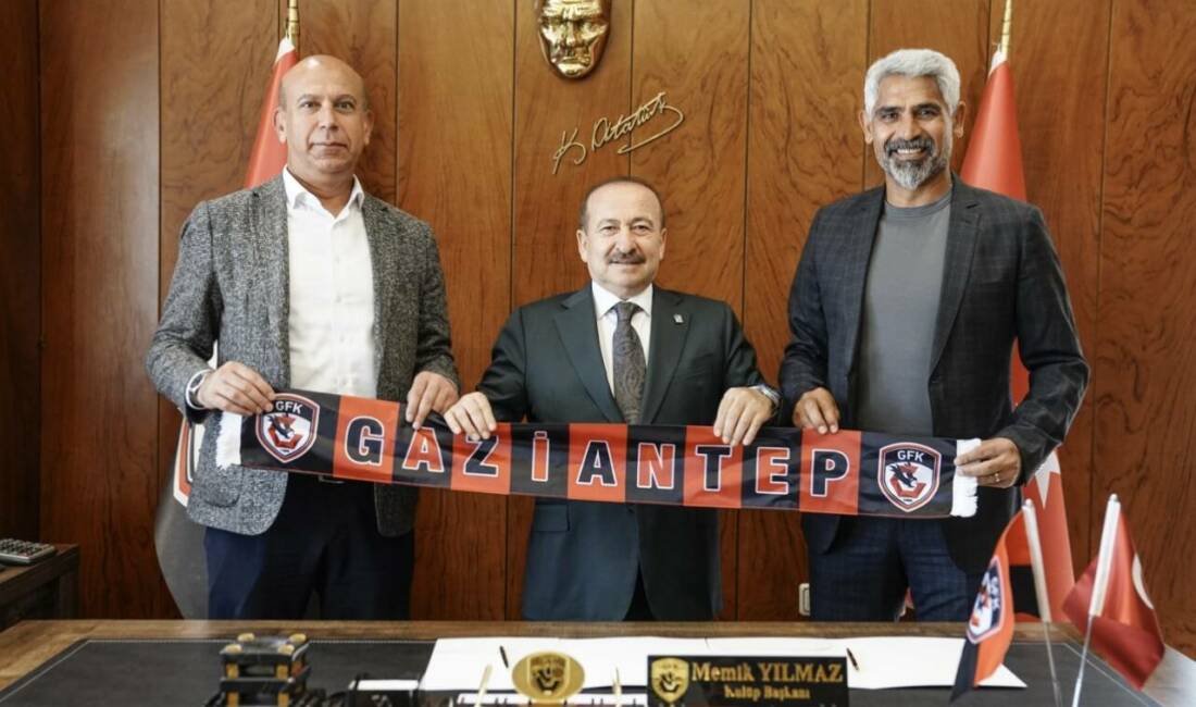 Trendyol Süper Lig ekiplerinden Gaziantep Futbol Kulübü, teknik direktörlük görevine