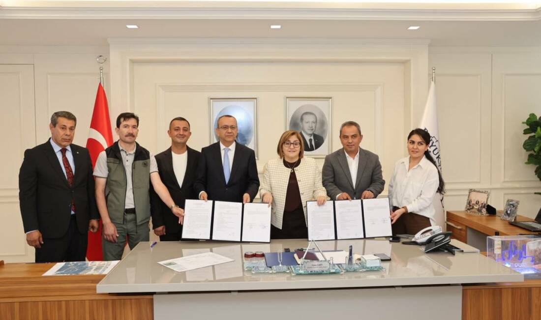 Gaziantep Büyükşehir Belediyesi ile Orman Genel Müdürlüğü arasında imzalanan protokolle,