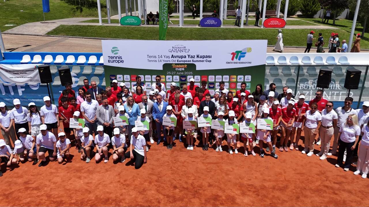 Gaziantep Büyükşehir Belediyesi ve Türkiye Tenis Federasyonu iş birliğinde, Tennis