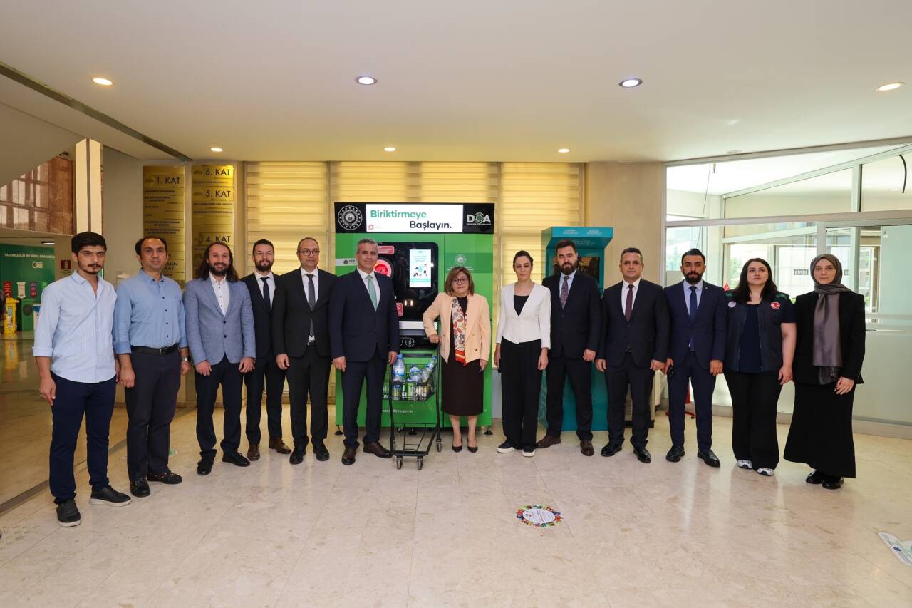 Gaziantep, Çevre, Şehircilik ve İklim Değişikliği Bakanlığı tarafından başlatılan Depozito