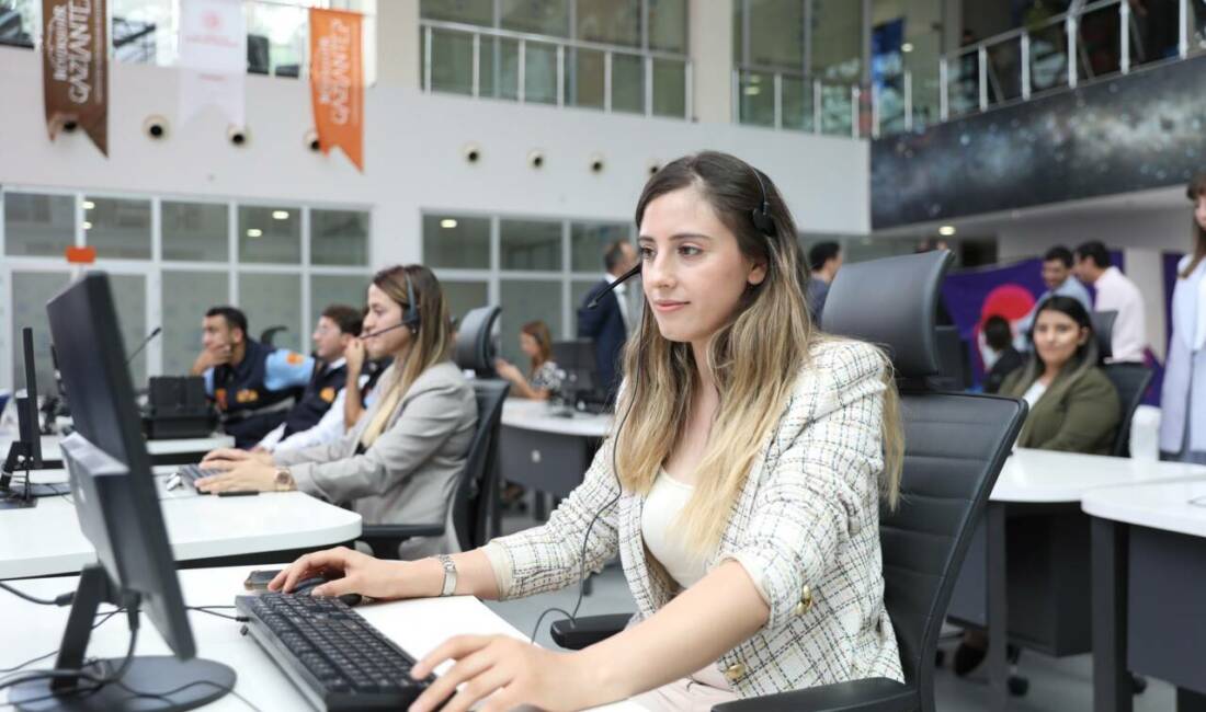 Gaziantep Büyükşehir Belediyesi, yapay zekâ teknolojisini ALO 153 Çağrı Merkezi’ne