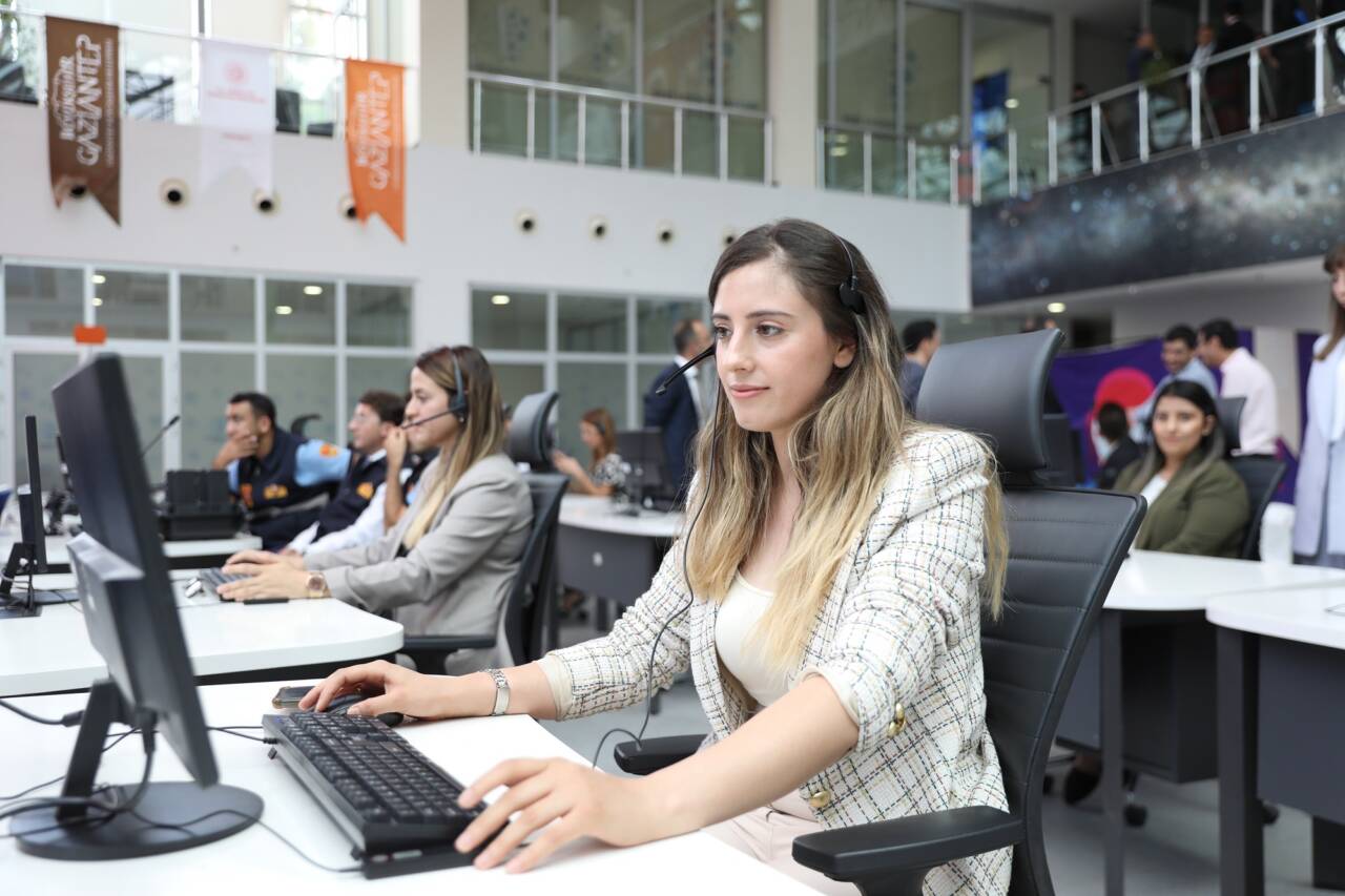 Gaziantep Büyükşehir Belediyesi, yapay zekâ teknolojisini ALO 153 Çağrı Merkezi’ne