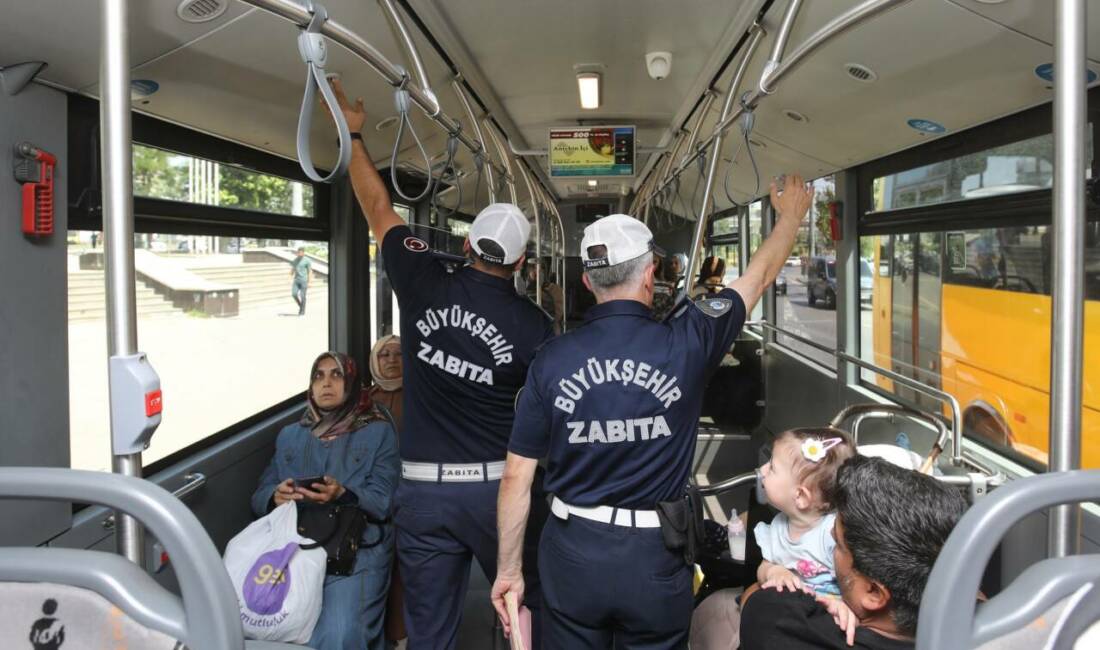 Gaziantep Büyükşehir Belediyesi Zabıta Daire Başkanlığı’na bağlı trafik zabıta ekipleri,