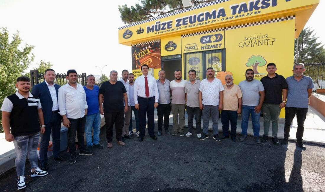 Şehitkamil Belediye Başkanı Umut Yılmaz, Yeşilova ve Zeugma Taksi duraklarını
