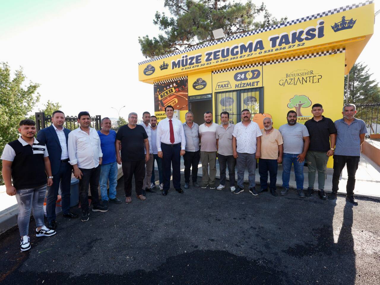 Şehitkamil Belediye Başkanı Umut Yılmaz, Yeşilova ve Zeugma Taksi duraklarını