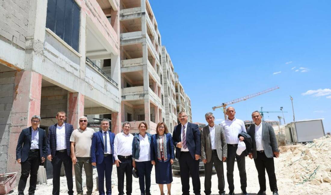 Gaziantep Büyükşehir Belediye Başkanı Fatma Şahin, Büyükşehir Belediyesi’ne bağlı GBB