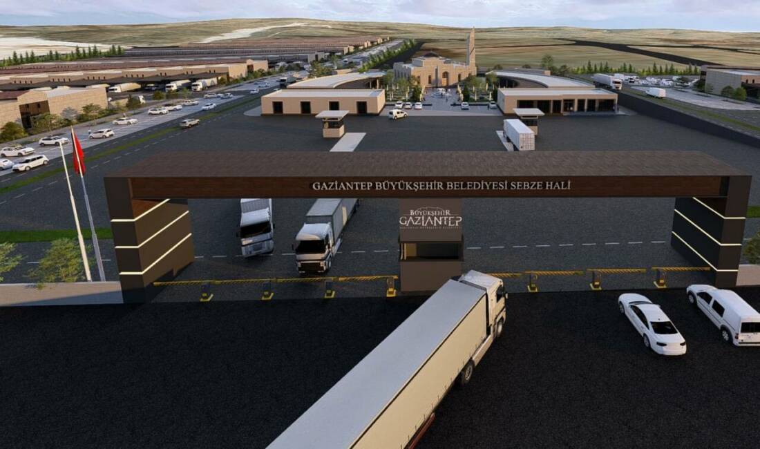 Gaziantep Büyükşehir Belediyesi, gıda güvenliğini artırmak ve lojistik verimliliği sağlamak