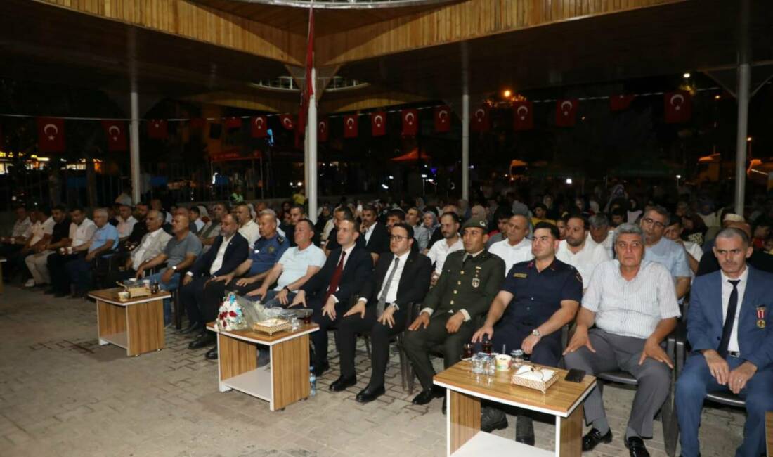 15 Temmuz Demokrasi ve Millî Birlik Günü dolayısıyla Nizip’te anma