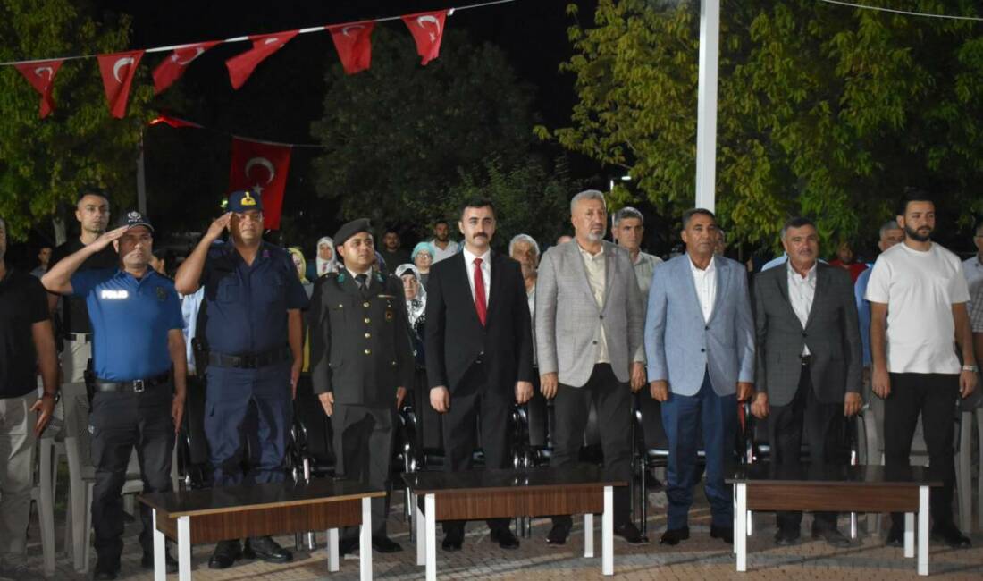 15 Temmuz Demokrasi ve Millî Birlik Günü kapsamında Karkamış’ta anma