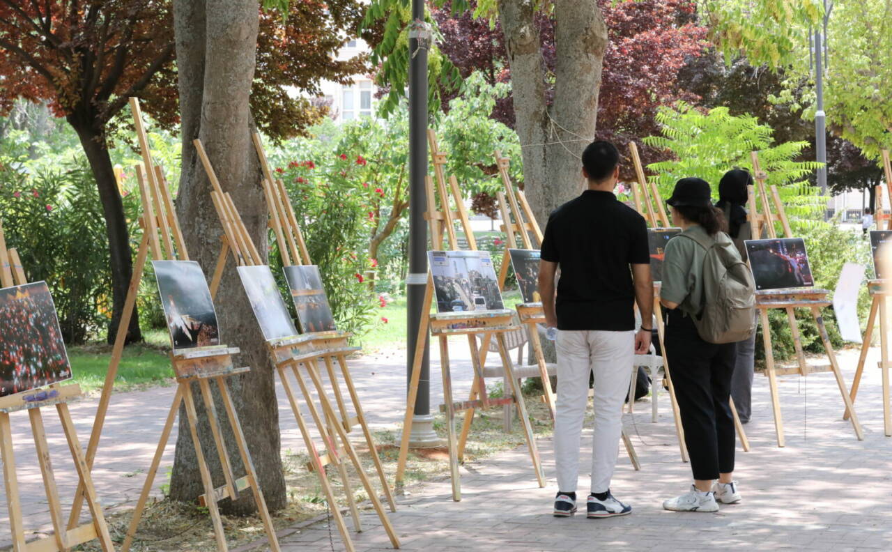 Gaziantep Üniversitesi (GAÜN) Tasarım Topluluğu tarafından, 15 Temmuz Demokrasi ve
