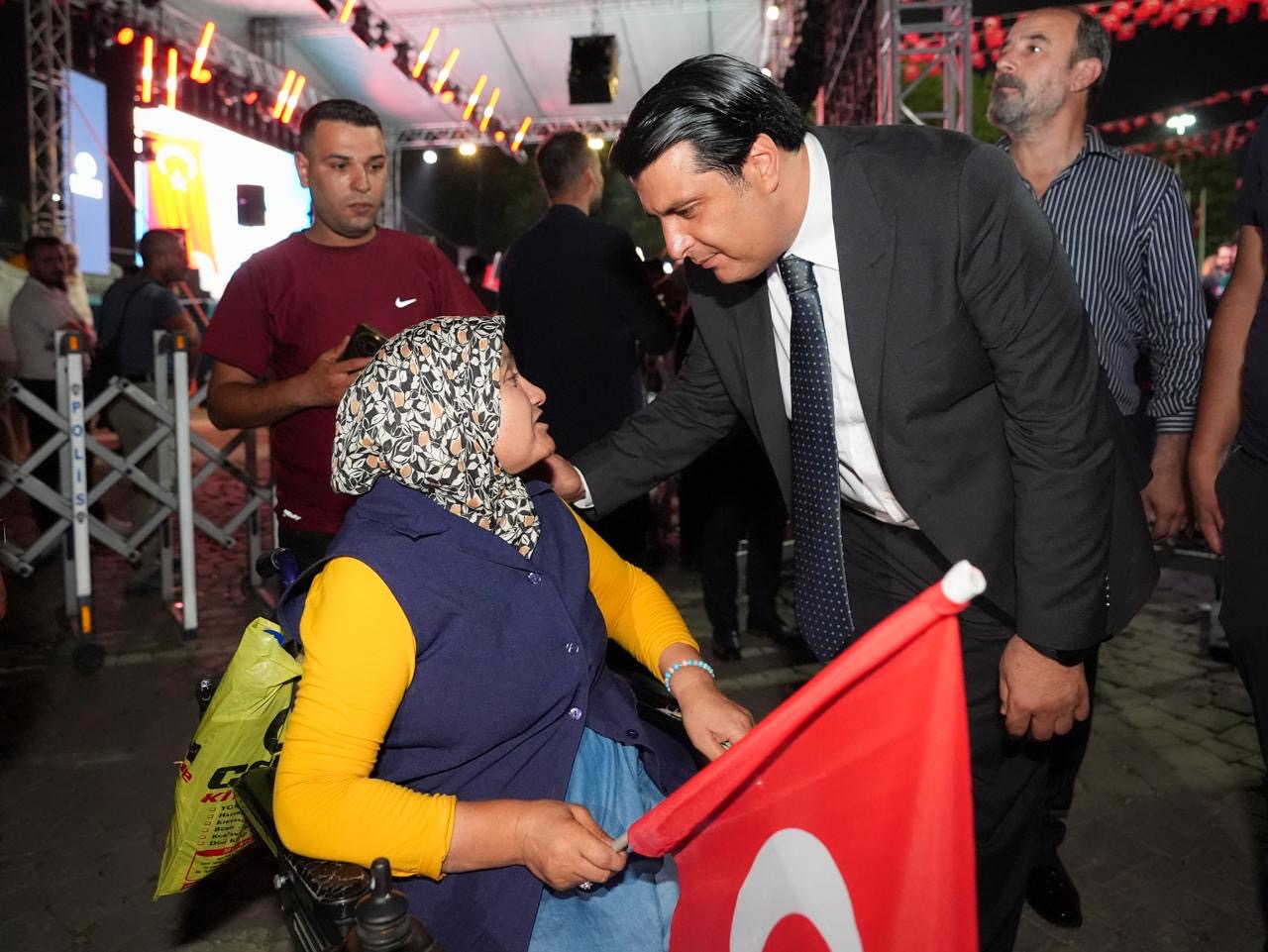15 Temmuz Demokrasi ve Millî Birlik Günü dolayısıyla Gaziantep’te düzenlenen