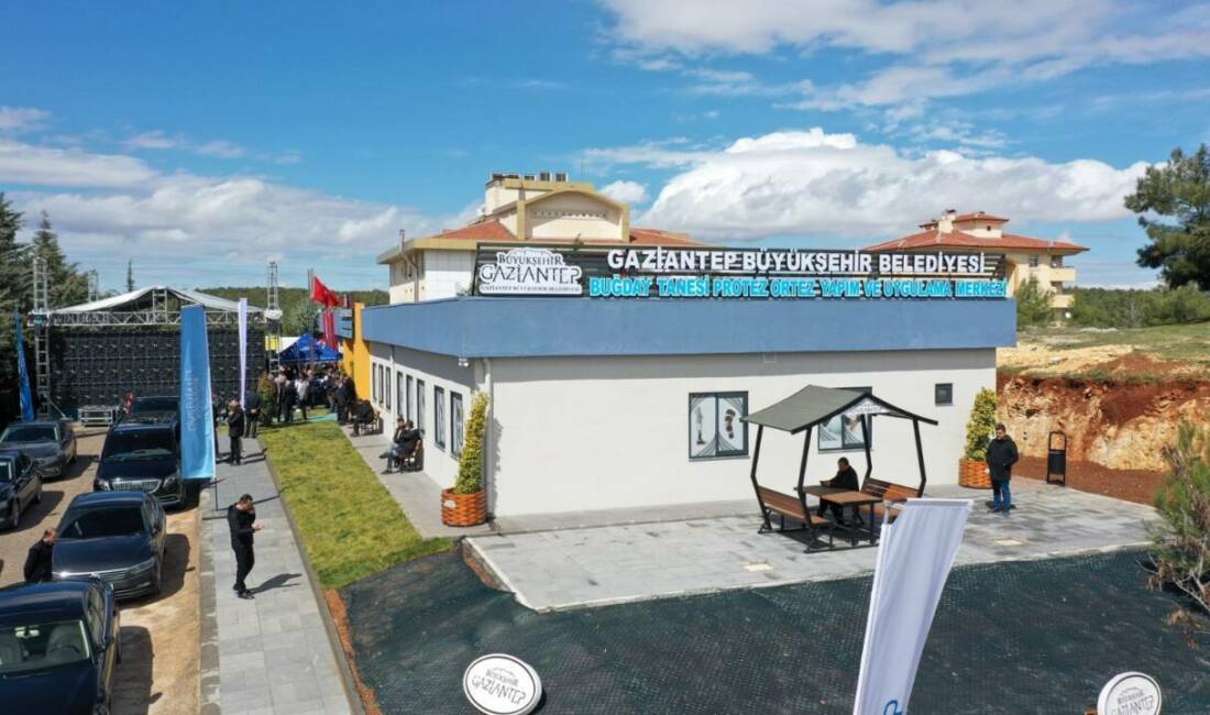 Gaziantep Büyükşehir Belediyesi tarafından hayata geçirilen Buğday Tanesi Protez Ortez
